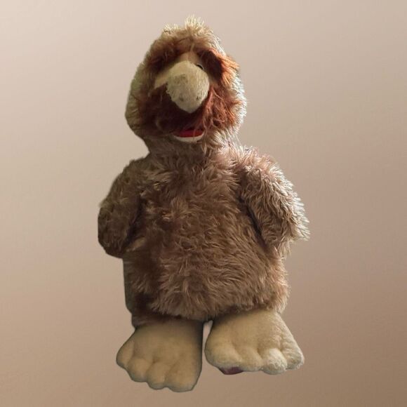 Vintage 1977 Animal Fair Bigfoot Capitan Caveman?? Stuffed Animal Plush 21” - Picture 12 of 12